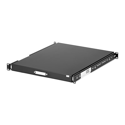 StarTech.com SLI Series Black Shelf, 1 U, 25kg Load, 483mm x 559 mm