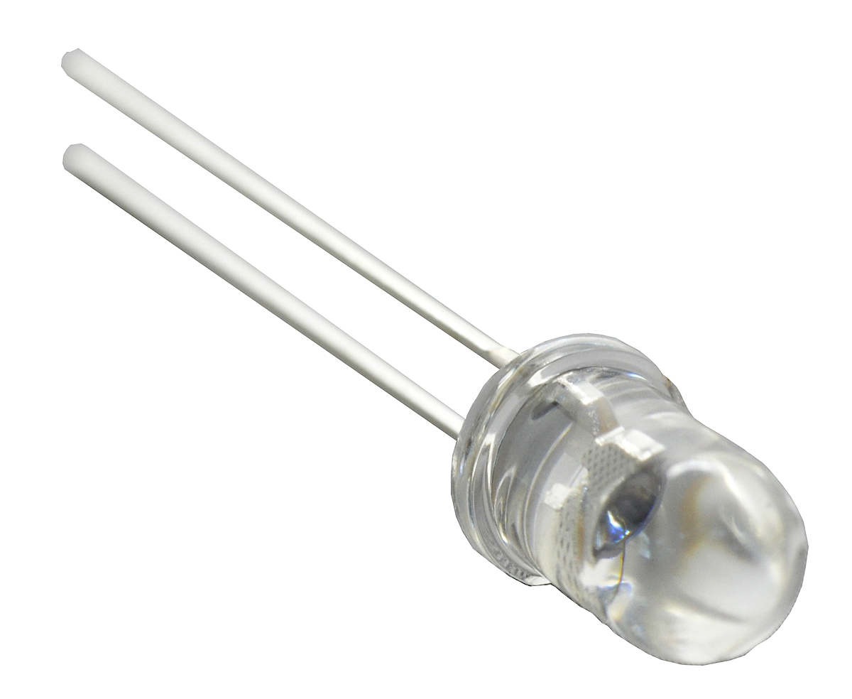 SLLP-F586-1520-UV-395 TSLC SLLP-F586-1520-UV Series 1-LEDs UV LED 425 nm 35 mW 30 °, 2-Pin Through Hole package