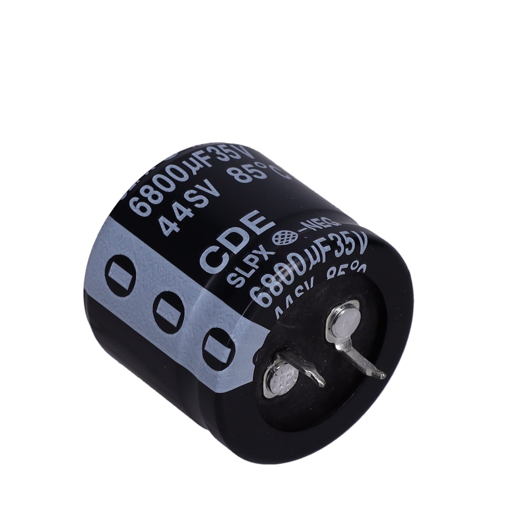 Allied 6800 μF Capacitor 35V, Solder - SLPX682M035E1P3