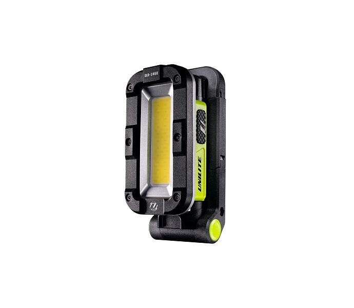 Unilite Rechargeable LED Folding Worklight Work Light, 1450 lm, USB Plug, 3.7V, IPX5