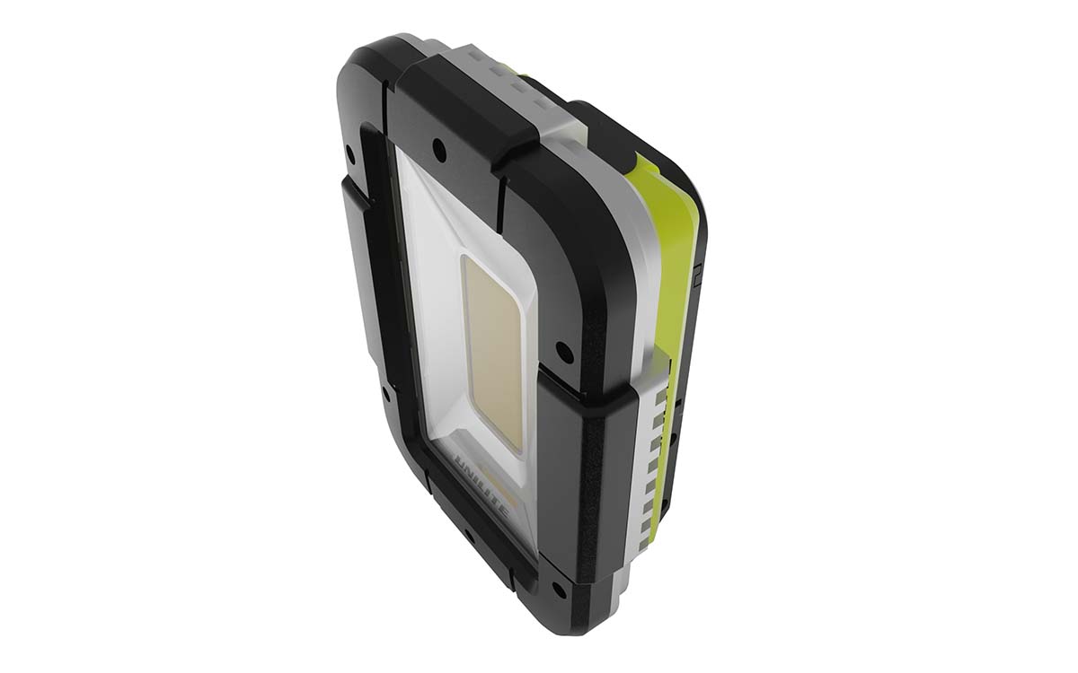 slr-1750 Unilite Rechargeable COB LED Portable Task Light Work Light, 1750 lm, USB Type C Plug, 3.7V, IPX5