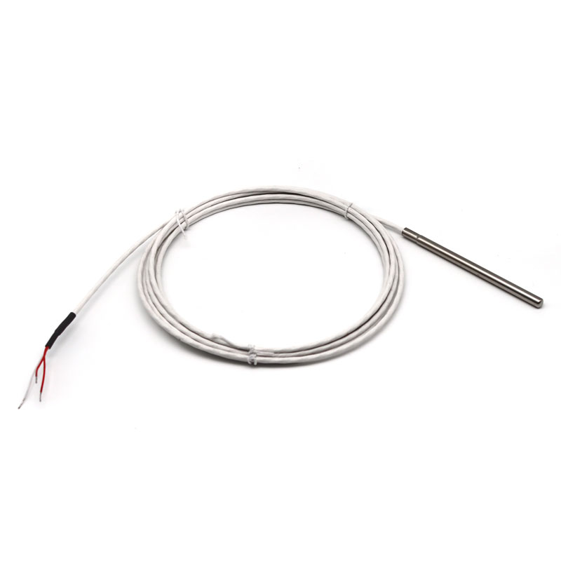 Prosensor PT100 Temperature Sensor 6 mm Dia, 100 mm Long, 3 Wire, Class A 250 °C Max