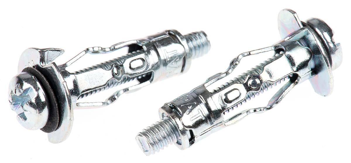 RawlPlug Stainless Steel Expanding Bolt Cavity Fixing, 8 mm fixing hole diameter