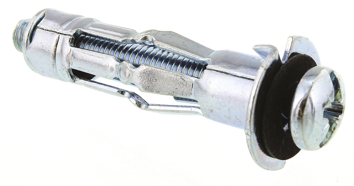 RawlPlug Stainless Steel Expanding Bolt Cavity Fixing, 10 mm fixing hole diameter