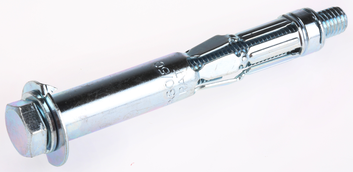 RawlPlug Stainless Steel Expanding Bolt Cavity Fixing, 12 mm fixing hole diameter