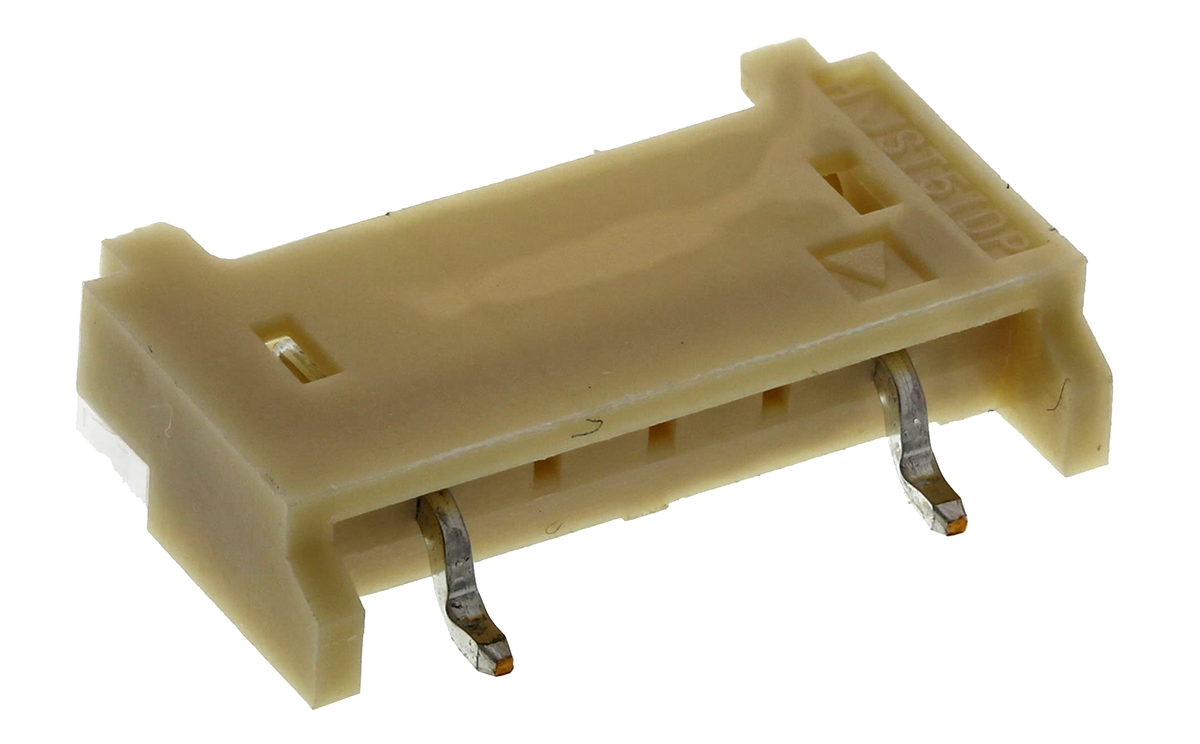 JST BH Series Right Angle Surface PCB Header, 2 Contact(s), 8 mm Pitch, 1 Row, Shrouded