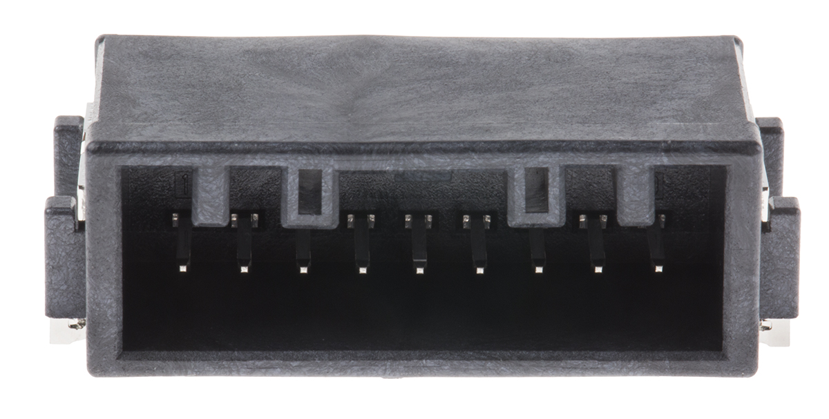JST, HCH Automotive Connector Male Black Through Hole 9 Way Solder Termination SM09B-HCHK-TB(LF)(SN)