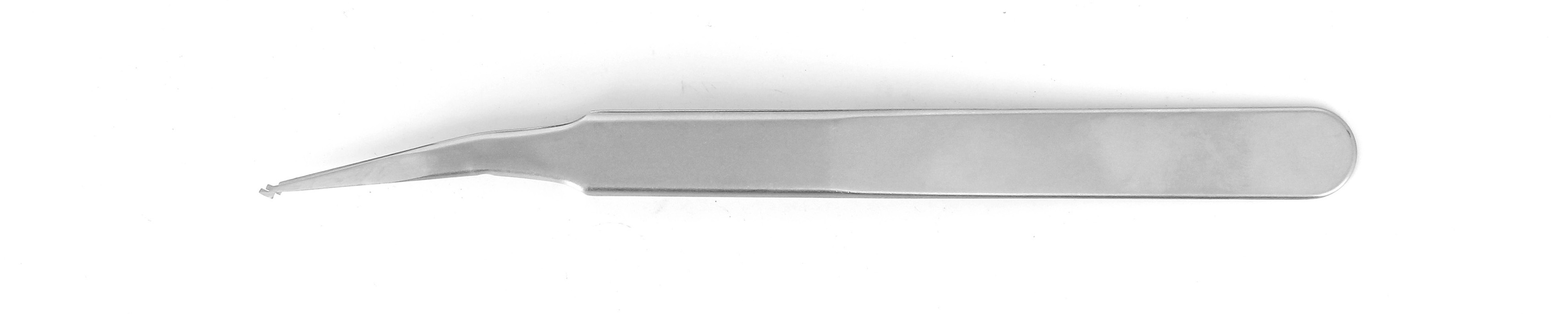 sm104sa1 ideal-tek 120mm Stainless Steel Bent Tweezer