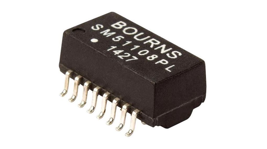 Bourns LAN Ethernet Transformer, 85 °C 12.8 mm, -40 °C 12.8 mm