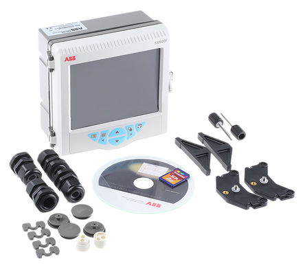 sm503fcb000010es ABB SM503FCB 4-Channel Videographic Chart Recorder Current, Resistance, Temperature, Voltage