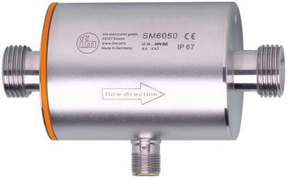 ifm electronic, Adapter Flow Controller, 25 L/min, Analogue Output, 12.7 mm Pipe 30 V