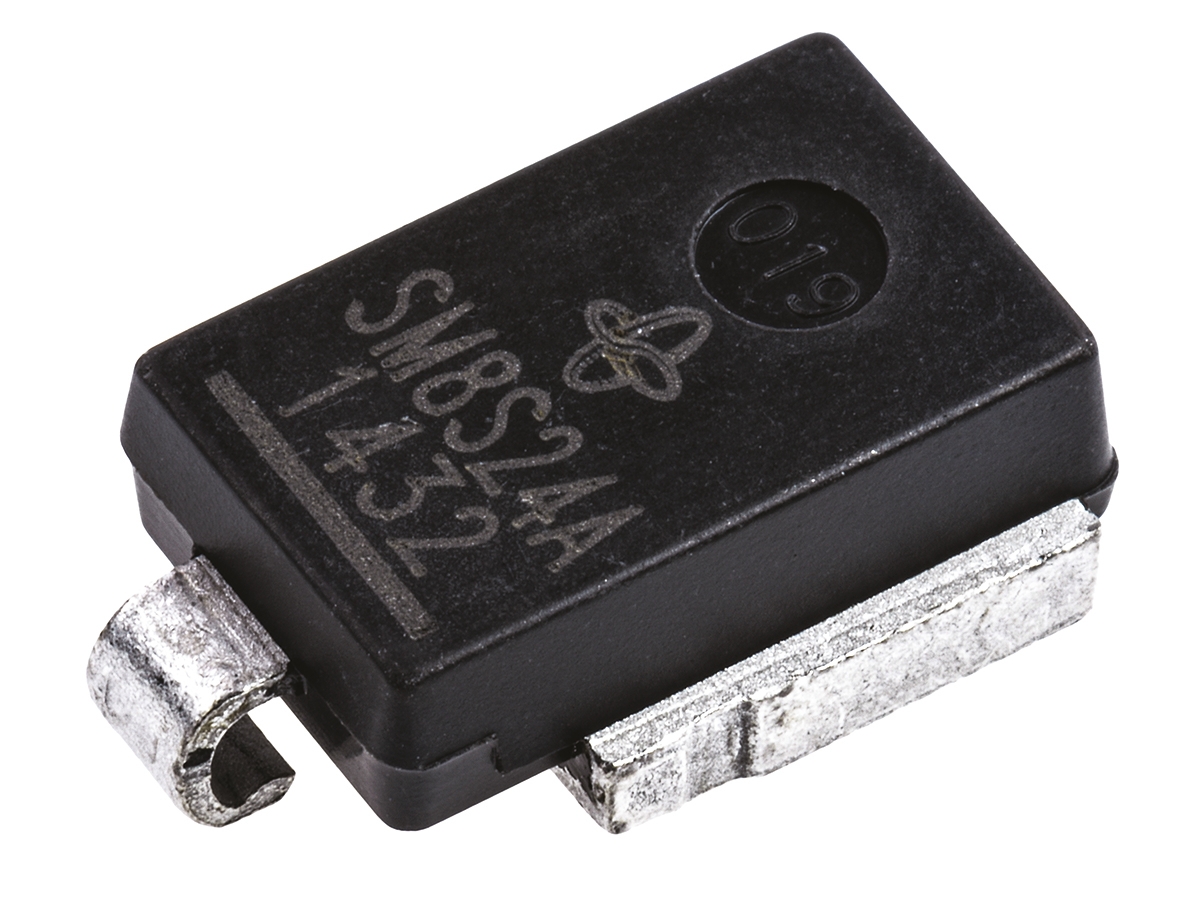 Vishay SM8S24AHE3_A/I 2-Element Uni-Directional TVS Diode, 6.6 kW, 2-Pin DO-218