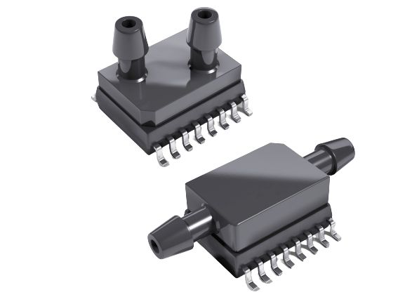 TE Connectivity Differential Pressure SensorSurface 16 SOIC