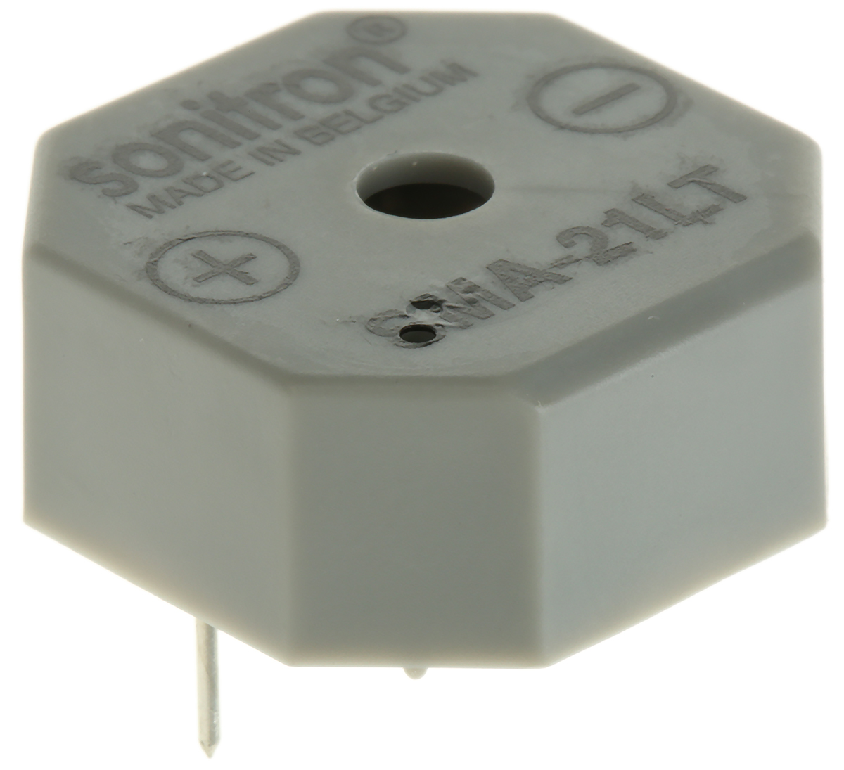 Sonitron 90 dB Through Hole Multifunction Internal 8.5 mm Buzzer 17.5 mm 1.5 V dc Min 15 V dc Max