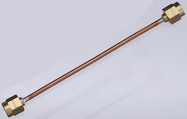 Waka Manufacturing SMA Series, 100 mm Coaxial Cable 50 Ω, Terminated