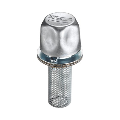 Stauff Hydraulic Breather Cap SMBB-47-S-40-O-C-S065 47 mm, Snap-in Polypropylene Silver