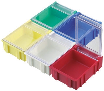 Licefa Transparent ABS Compartment Box, 21 mm x 56mm x 42 mm