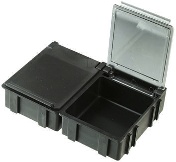 Licefa Clear ABS Compartment Box, 21 mm x 56mm x 15 mm