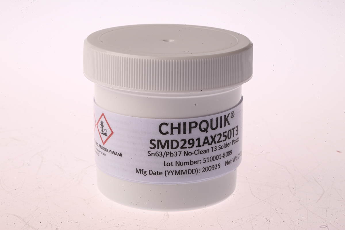 CHIPQUIK Solder Paste, 250 g Jar