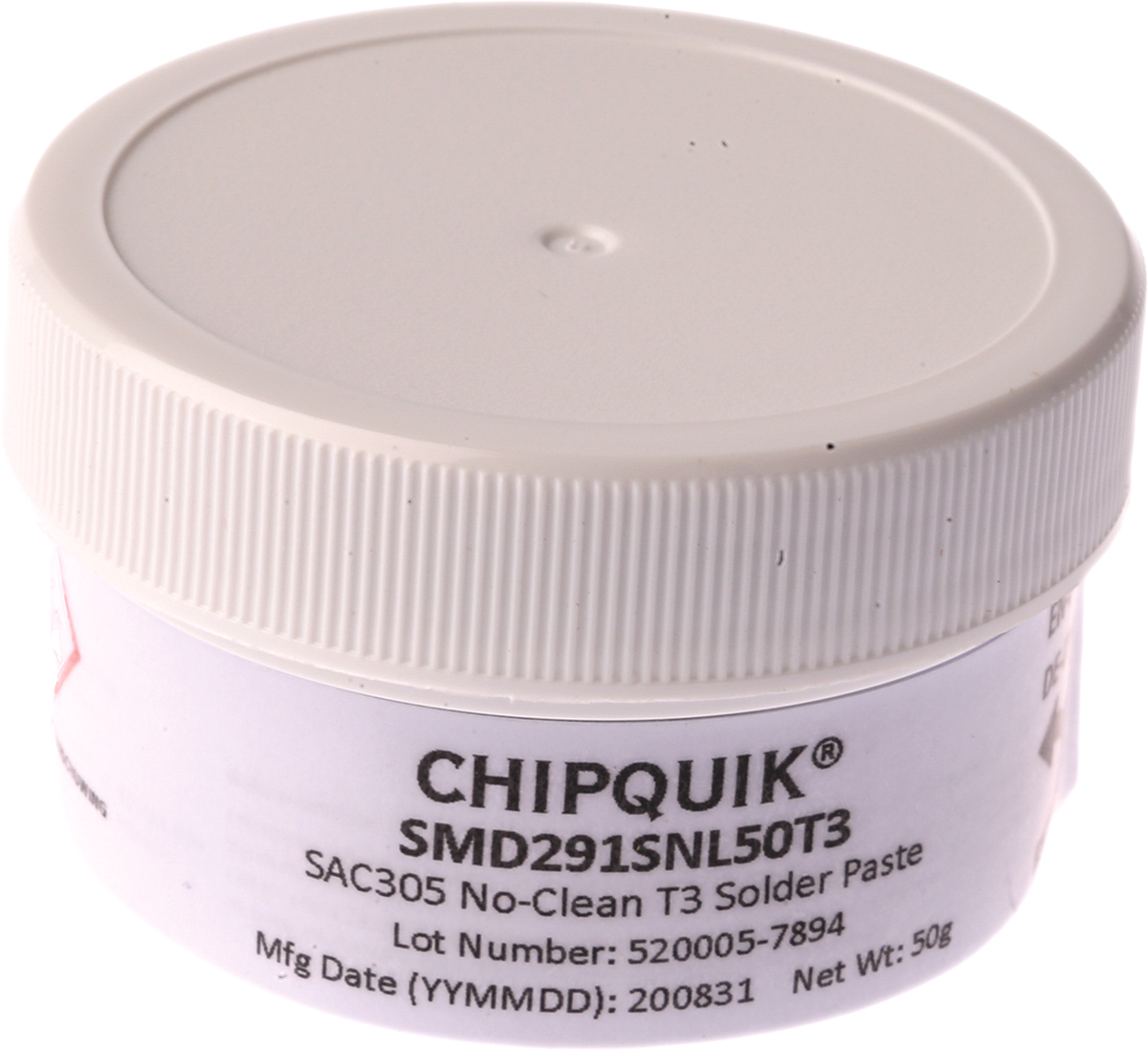 CHIPQUIK Lead Free Solder Paste, 50 g Jar