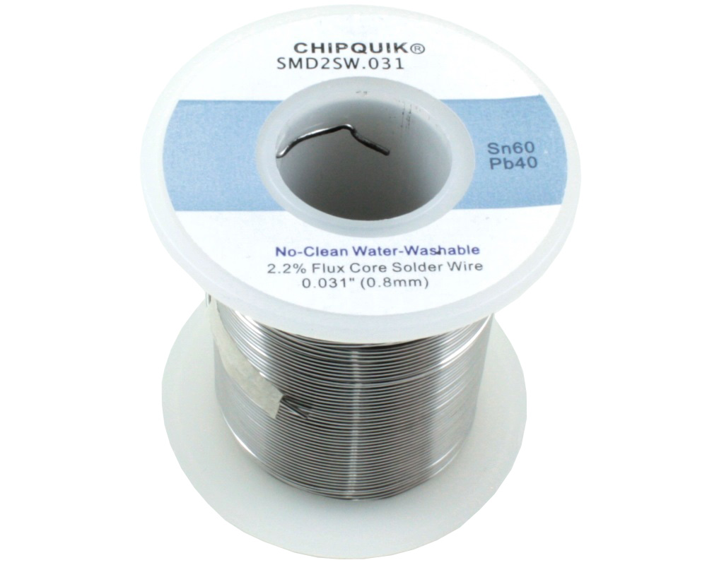 CHIPQUIK Wire, 0.8 mm Solder, 188 °C Melting Point