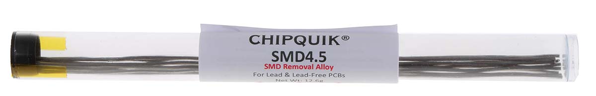 CHIPQUIK 1.4 m No Clean De-Soldering Braid, Width 8 mm
