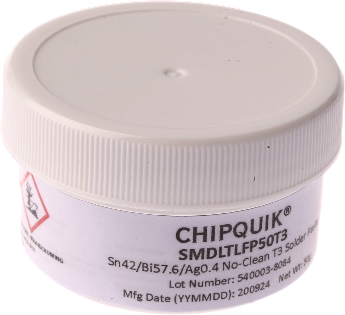 CHIPQUIK Lead Free Solder Paste, 50 g Jar