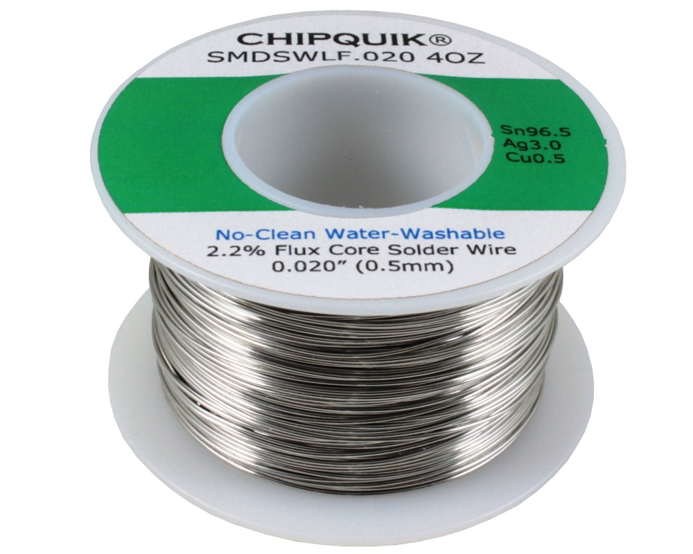 CHIPQUIK Wire, 0.5 mm Solder, 217 °C Melting Point