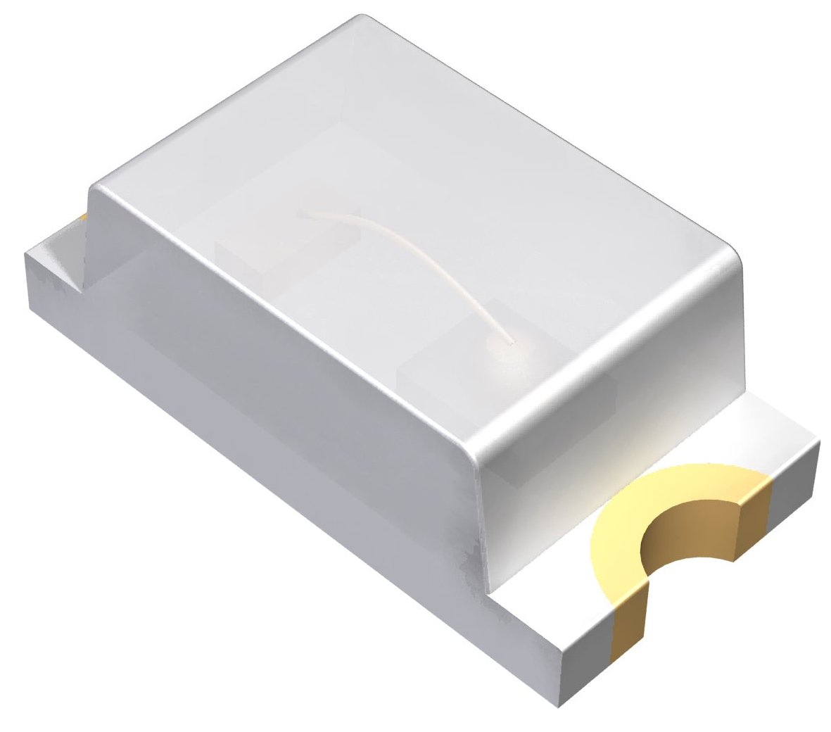 ROHM 2.2 V Red LED 1608 Surface Mount SML