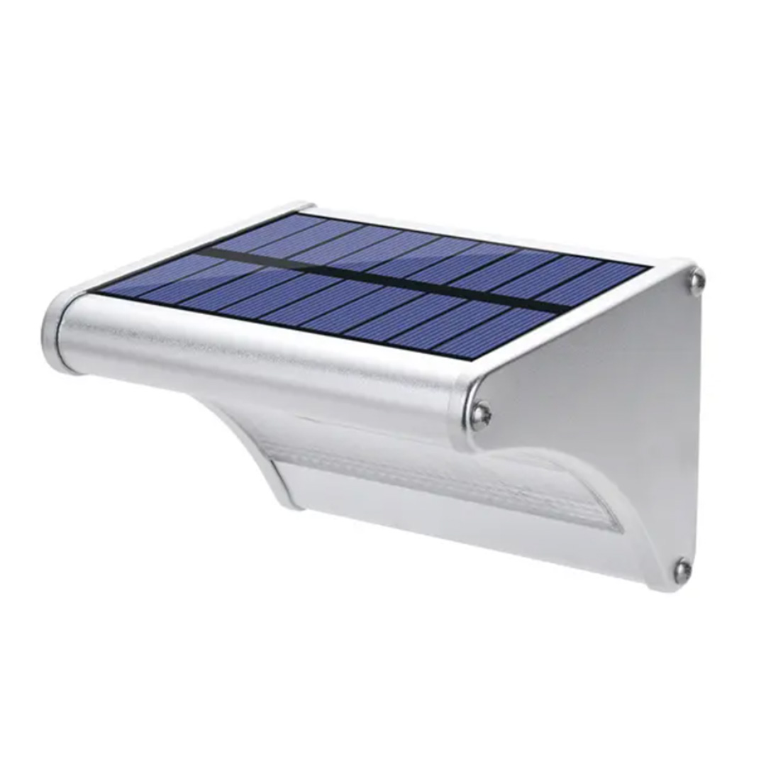 TradeTuff PIR Included Solar Powered LED Floodlight, 1 LED, 450 lm, IP65