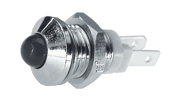 Signal Construct, Red Panel Mount Indicator 3V 20 mA, IP40, 8.2 mm