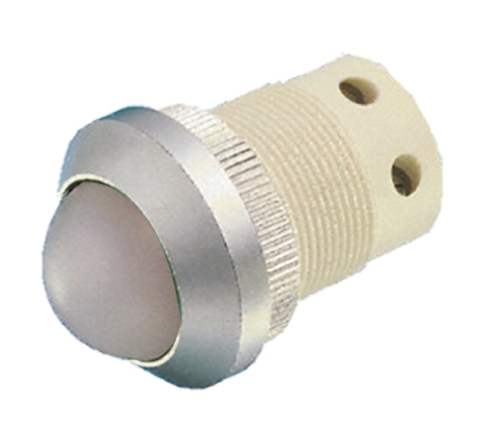 Signal Construct SMQD Series, White Panel Mount Indicator, Screw Termination 28V, 22 mm