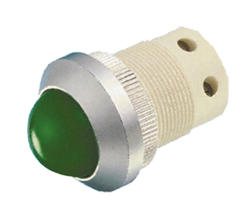 Signal Construct SMQD Series, Green Panel Mount Indicator, Screw Termination 28V, 22 mm