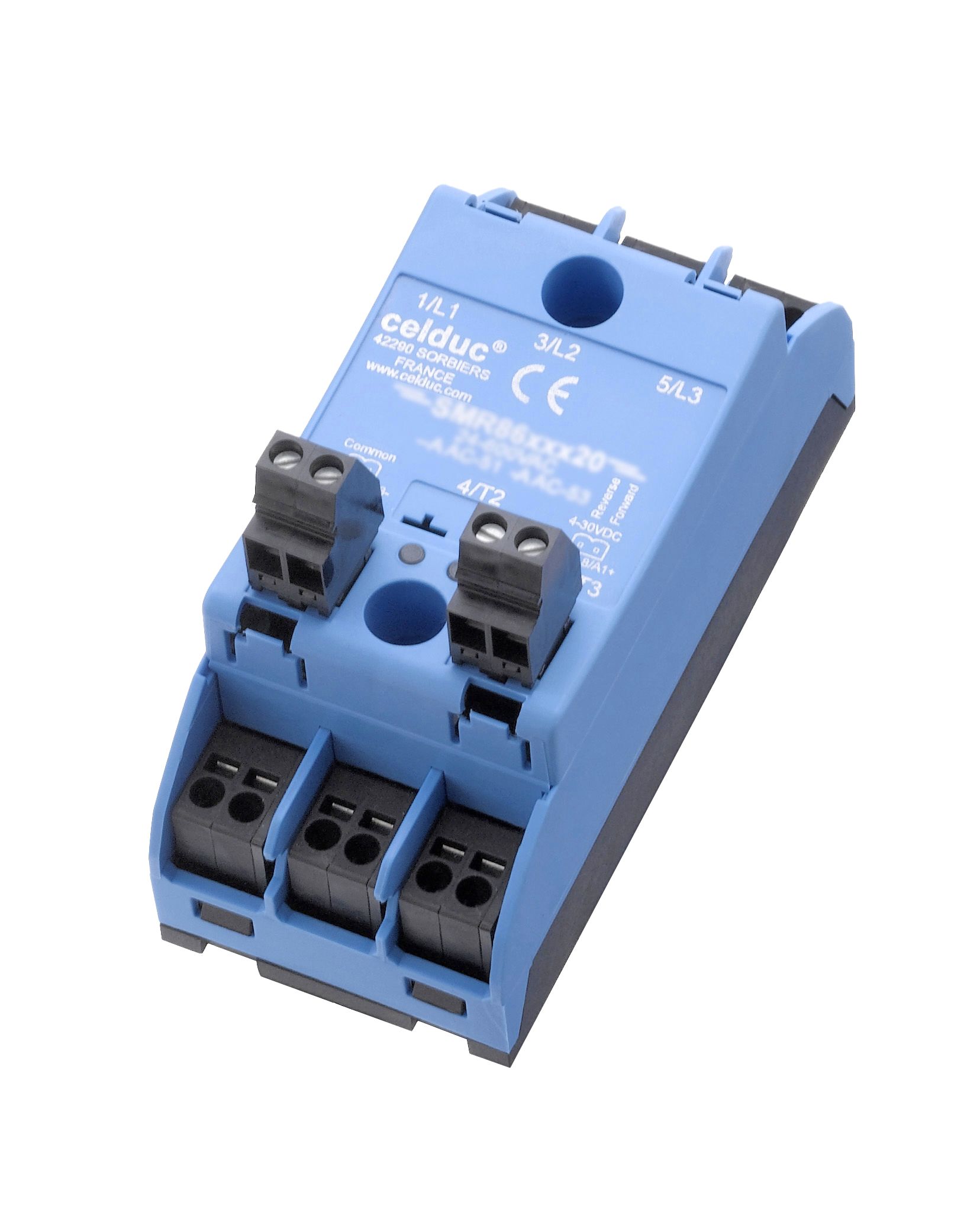 Celduc SMR Series Solid State Relay, 5 A Load, 520 Vrms Load, 30V dc Control