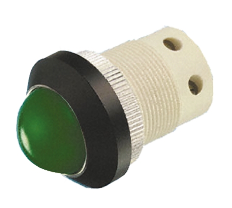 Signal Construct SMRD Series, Green Panel Mount Indicator, Screw Termination 28V, 22 mm