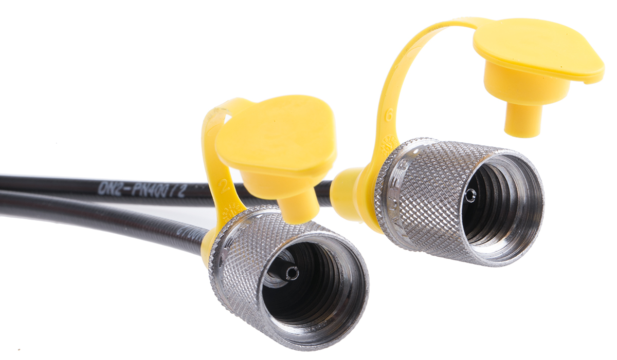 Stauff Hydraulic Test Point Hose SMS 20 2000A Threaded Threaded