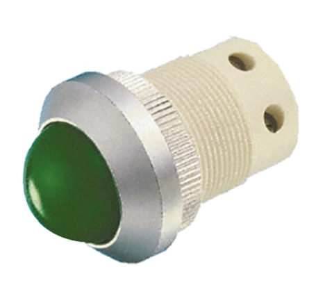 Signal Construct SMSD Series, Green Panel Mount Indicator, Screw Termination 28V, 22 mm