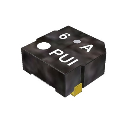 PUI Audio 78 dBA Surface Mount External Piezo Buzzer Transducer 2 mm 2 V Min 5 mm 5mm 4V Max