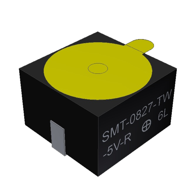 PUI Audio 85 dBA Surface Mount Single Tone Electric Piezo Buzzer Transducer 6 mm 3 V Min 8.5 mm 8.5mm 8V Max