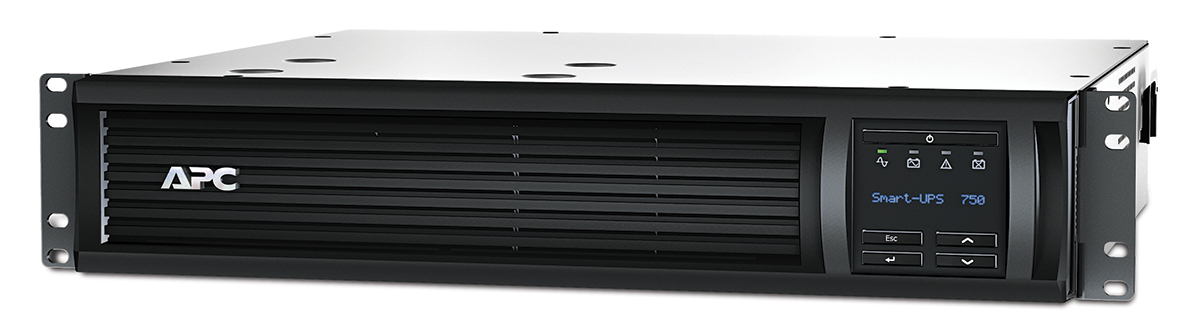 APC 160V, 286 V Input Rack Uninterruptible power supply, 750 VA, Smart-UPS SMT 500 W