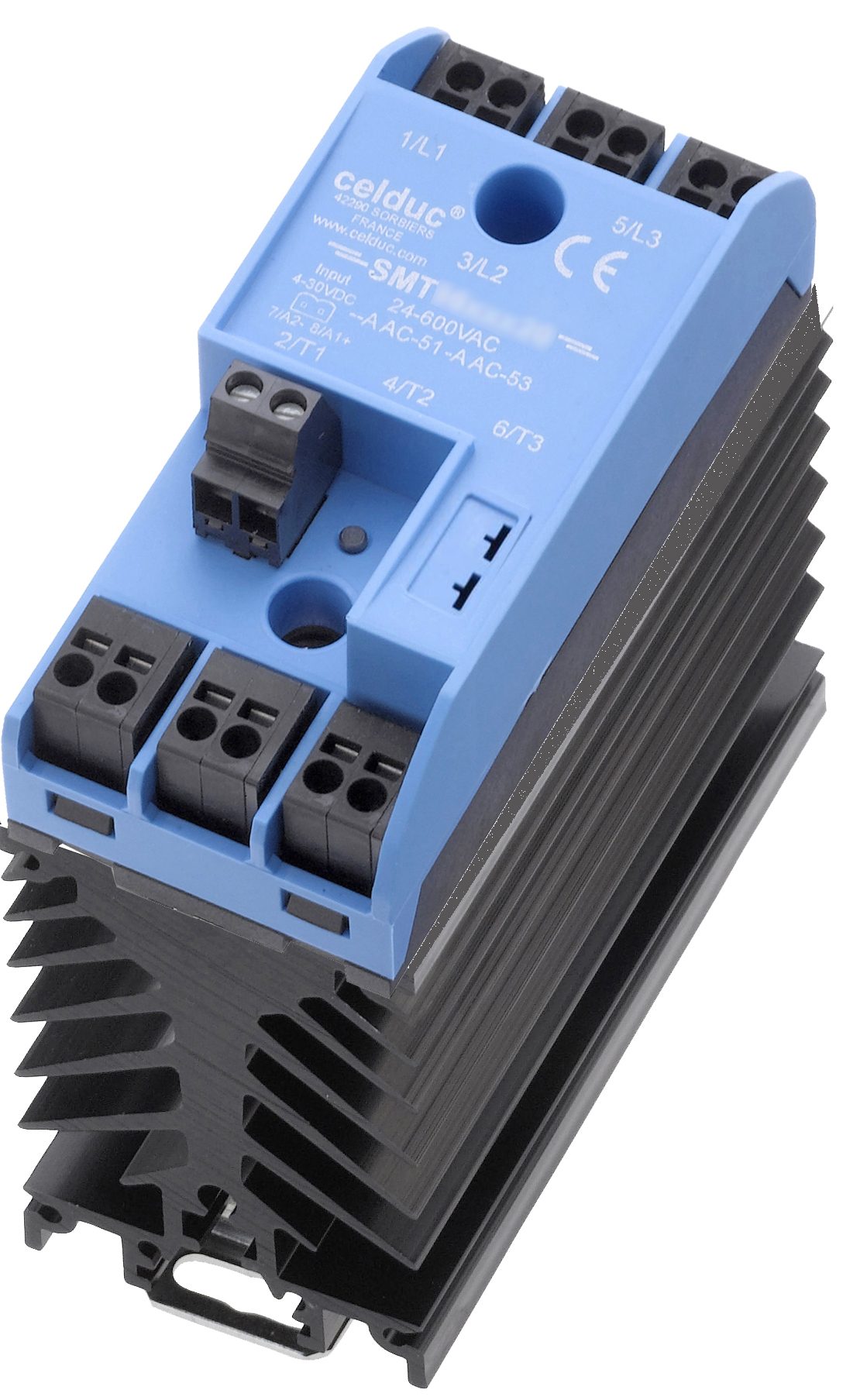 Celduc SMT Series Solid State Relay, 17 A Load, Panel Mount, 520 V ac Load, 255V ac/dc Control