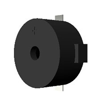 PUI Audio 95 dBA Surface Mount External Piezo Buzzer Transducer 4.5 mm 2 V Min 10.8 mm 10.1mm 5V Max