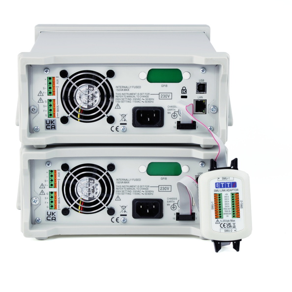 smu4001 Aim-TTi SMU4000 Series Source Meter, 20 mV to 20 V, 200 nA to 3 A, 25W Output