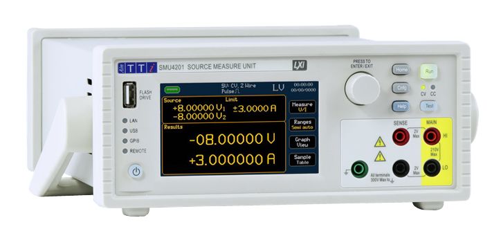 smu4201 Aim-TTi SMU4000 Series Source Meter, 20 mV to 200 V, 200 nA to 3 A, 25W Output