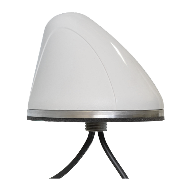 Mobilemark SMW-208-3C3C-WHT-12 Dome Multi-Band Antenna with SMA Plug Connector, 4G, 5G