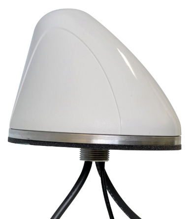 Mobilemark SMW-311-3C3C2C-WHT-180 Dome Multi-Band Antenna with SMA Male Connector