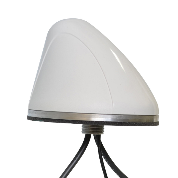 Mobilemark SMWG-312-3C3C2C-WHT-180 Shark Fin Multi-Band Antenna with SMA Male Connector
