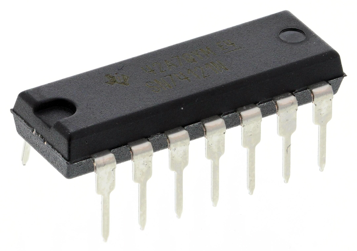 Texas Instruments, 1 Monostable Multivibrator 74 16 mA, 14-Pin PDIP