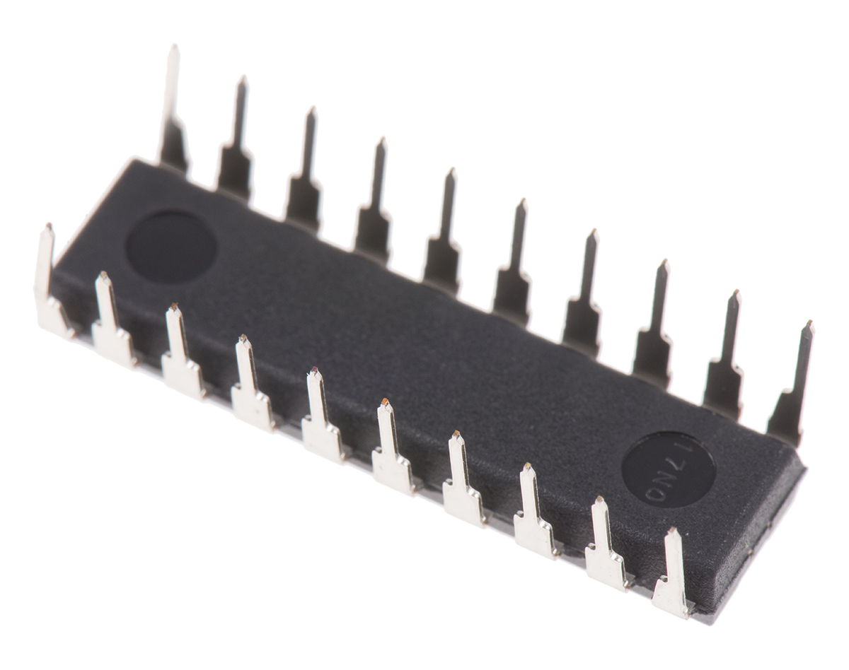 sn74hc240n Texas Instruments 8-Channel Buffer & Line Driver, 3 State, Inverting, 20-Pin PDIP