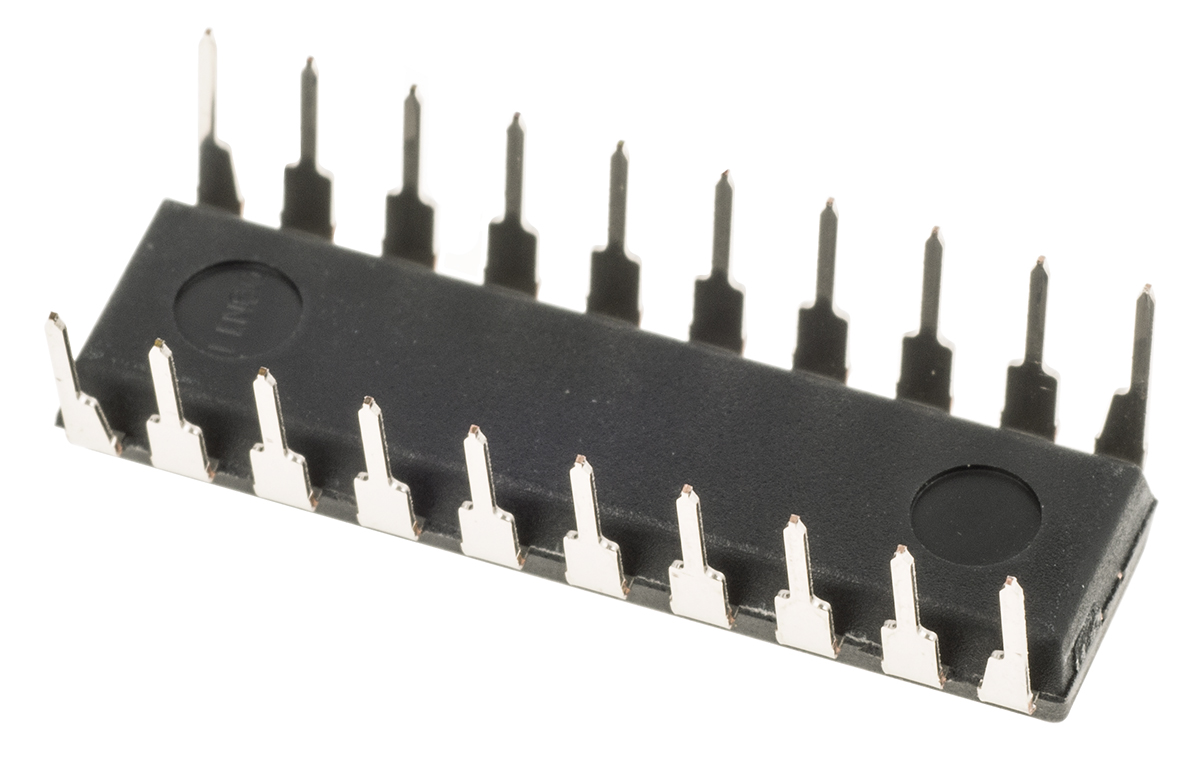 sn74ls244n Texas Instruments 8-Channel Buffer & Line Driver, 3 State, Non-Inverting, 20-Pin PDIP